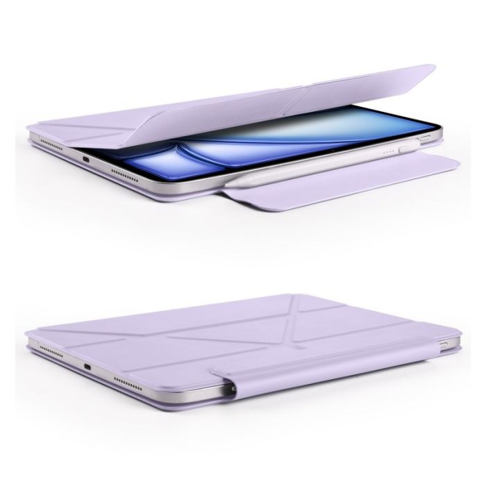 Чохол-книжка BeCover Ultra Slim Origami Magnetic для Apple iPad mini 7 (2024) Purple (712951)