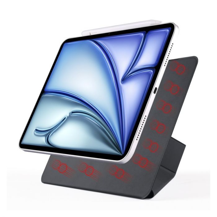 Чохол-книжка BeCover Ultra Slim Origami Magnetic для Apple iPad mini 7 (2024) Black (712947)