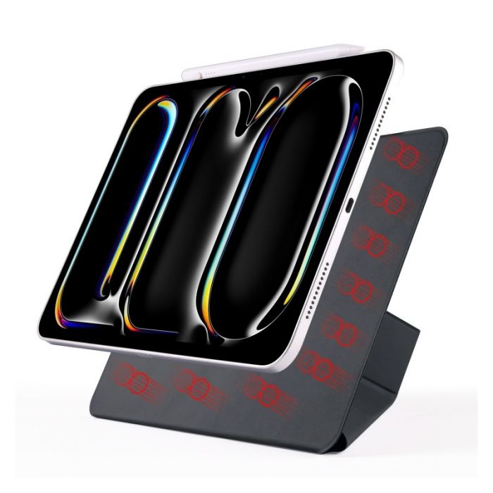 Чохол-книжка BeCover Ultra Slim Origami Magnetic для Apple iPad Pro 13 (2024) Black (712964)