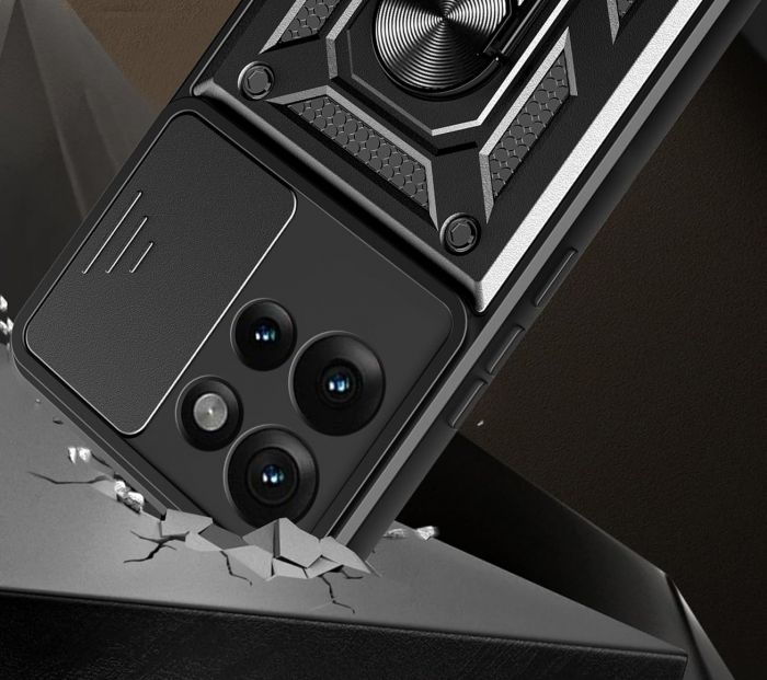 Чохол-накладка BeCover Military для Motorola Edge 50 Black (713050)