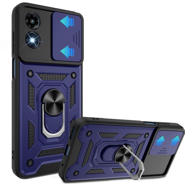 Чохол-накладка BeCover Military для Motorola Moto G04/G04s Blue (713063)