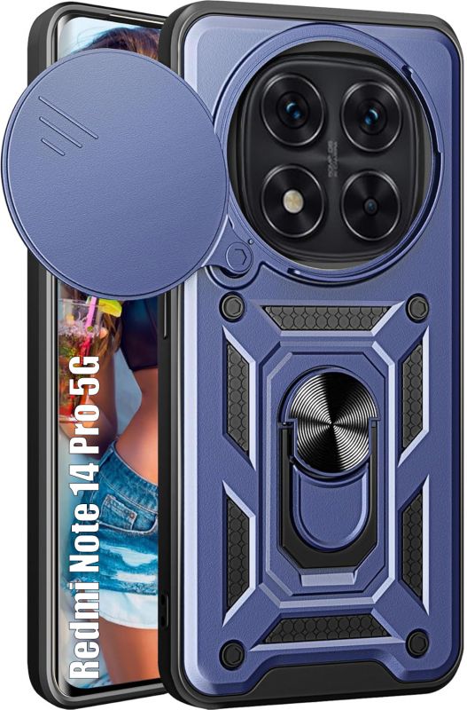 Чохол-накладка BeCover Military для Xiaomi Redmi Note 14 Pro 5G Blue (713095)