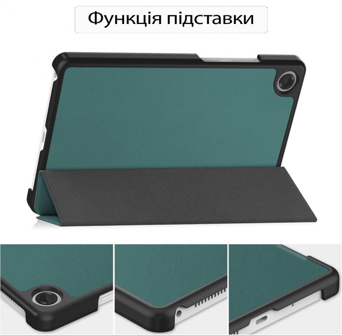 Чохол-книжка BeCover Smart Case для Lenovo Tab One / Tab K9 8.7" 2025 (TB305XU/FU) Dark Green (713746)