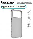 Чохол-накладка BeCover Anti-Shock для Apple iPhone 17 Pro Max Grey (713800)