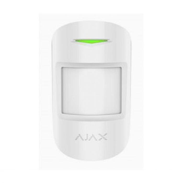 Бездротовий датчик руху і розбиття скла Ajax CombiProtect White (7170.06.WH1/38097.06.WH1)