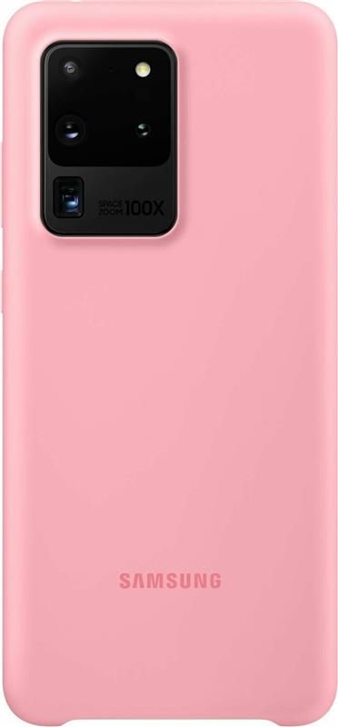 Чохол-накладка Samsung Silicone Cover для Samsung Galaxy S20 Ultra SM-G988 Pink (EF-PG988TPEGRU)