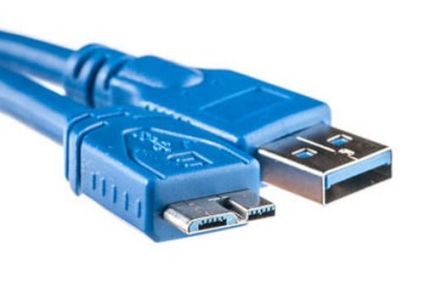 Кабель PowerPlant (KD00AS1230) USB3.0(AM)-MicroUSB3.0(BM), 0.5м, Blue