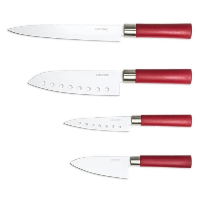 Набір ножів Cecotec 4 Santoku Ceramic-Coated Kit CCTC-01003 (8435484010030)