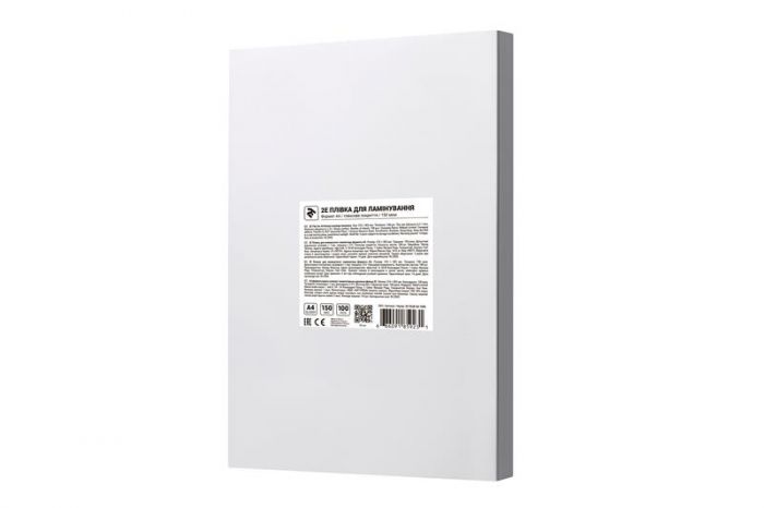 Плівка для ламінування 2E (2E-FILM-A4-150G), A4, глянцева, 150мк, 100 шт