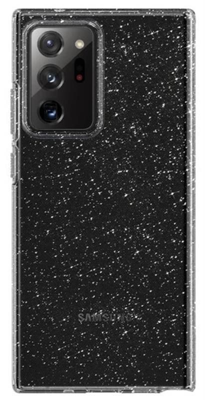 Чохол-накладка Spigen Liquid Crystal Glitter для Samsung Galaxy Note20 Ultra SM-N985 Crystal Quartz (ACS01390)