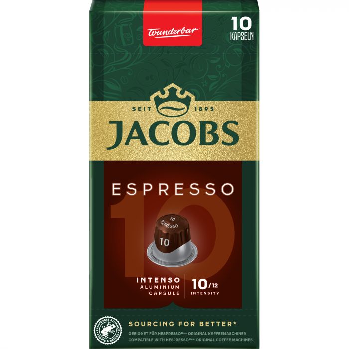 Кава в капсулах Jacobs Espresso 10 Intenso 10 шт