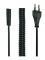 Кабель живлення Cablexpert (PC-C1-VDE-1.8M) CEE7/16-C7, 1.8 м, чорний (для електробритв) 