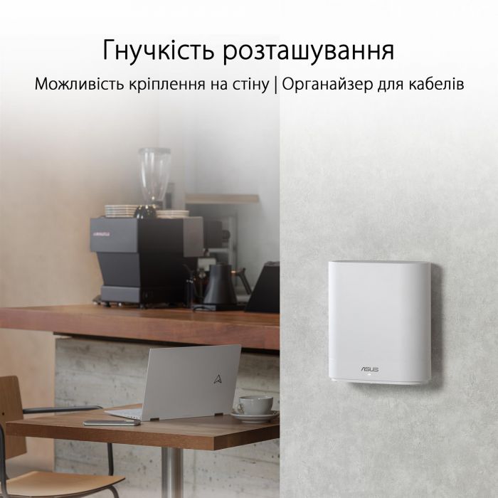 Wi-Fi Mesh-система Asus ExpertWiFi EBM68 1pk White (90IG07V0-MO3A60)