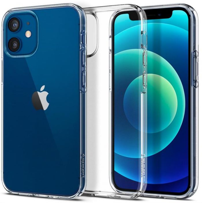 Чохол-накладка Spigen Liquid Crystal для Apple iPhone 12 Mini Crystal Clear (ACS01740)