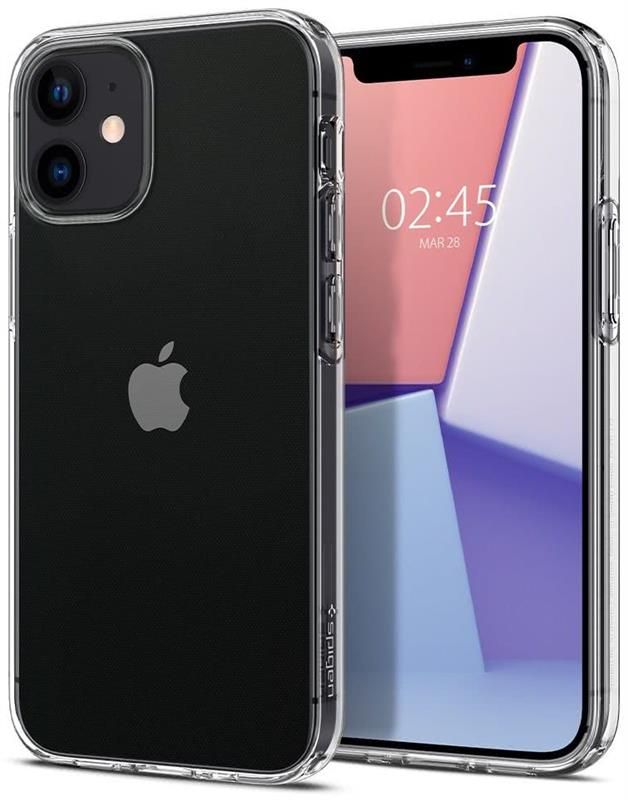 Чохол-накладка Spigen Liquid Crystal для Apple iPhone 12 Mini Crystal Clear (ACS01740)