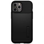 Чохол-накладка Spigen Slim Armor для Apple iPhone 12 Pro Max Black (ACS01479)
