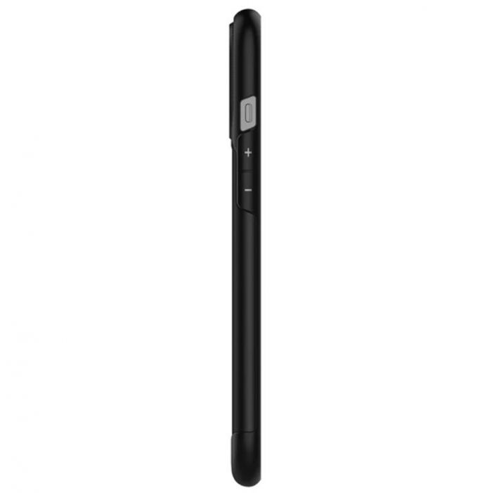 Чохол-накладка Spigen Slim Armor для Apple iPhone 12 Pro Max Black (ACS01479)
