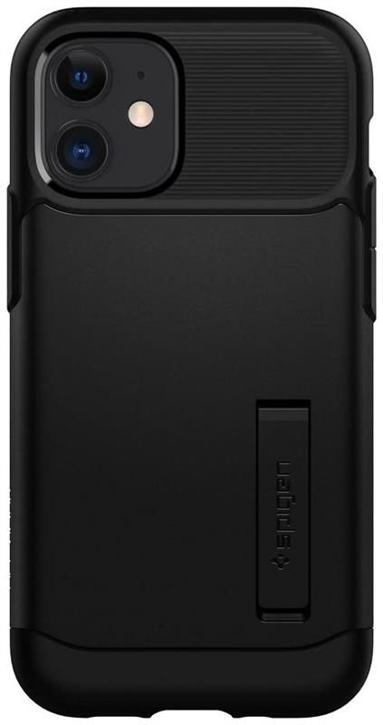 Чохол-накладка Spigen Slim Armor для Apple iPhone 12 Mini Black (ACS01545)