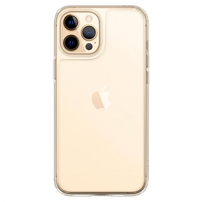 Чохол-накладка Spigen Quartz Hybrid для Apple iPhone 12 Pro Max Crystal Clear (ACS01621)
