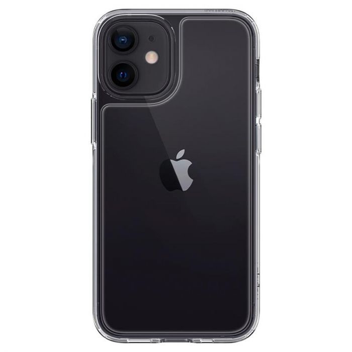 Чохол-накладка Spigen Quartz Hybrid для Apple iPhone 12 Mini Crystal Clear (ACS01748)