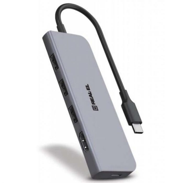 USB-хаб REAL-EL CQ-700 4 ports