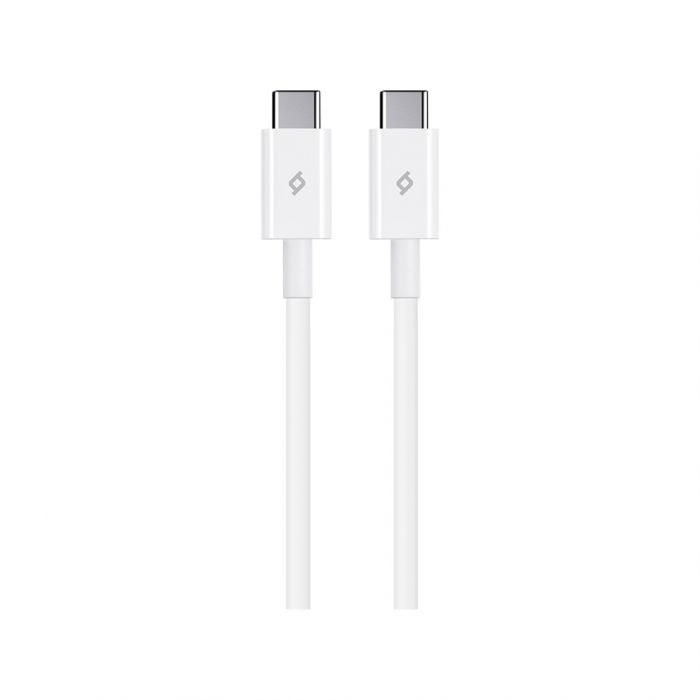 Кабель Ttec USB Type-C - USB Type-C (M/M), 1.2 м, White (2DK36B)