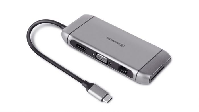 USB-хаб REAL-EL CQ-900 3 ports