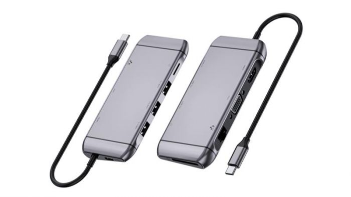 USB-хаб REAL-EL CQ-900 3 ports