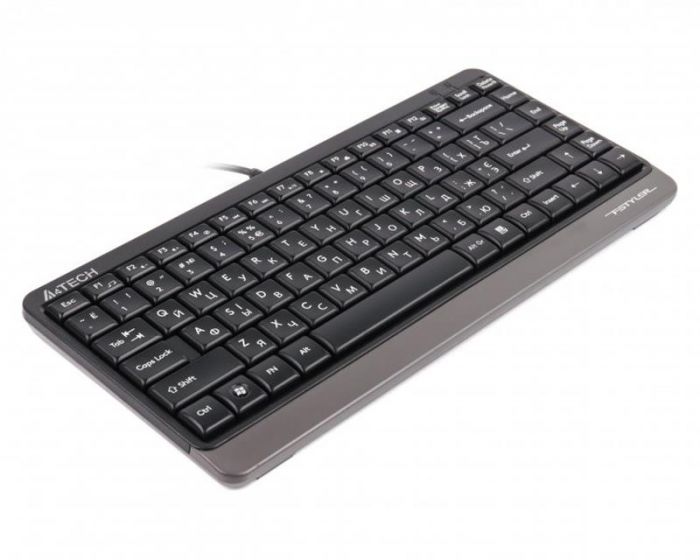Клавіатура A4Tech FK11 Ukr Grey