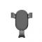 Тримач автомобільний СolorWay Metallic Gravity Holder Black (CW-CHG01-BK)