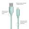 Кабель ColorWay USB - Lightning (M/M), 2.4 А, 2 м, Mint (CW-CBUL007-MT)