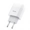 Зарядний пристрій Hoco C72A Glorious (1USB, 2.1А) White (6931474713001) + кабель MicroUSB