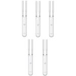 Точка доступу Ubiquiti UniFi UAP-AC-M-5 5-pack (AC1200, 2x2 MIMO, 1x10/100/1000 Mbps, PoE, MESH, без адаптерів живлення)