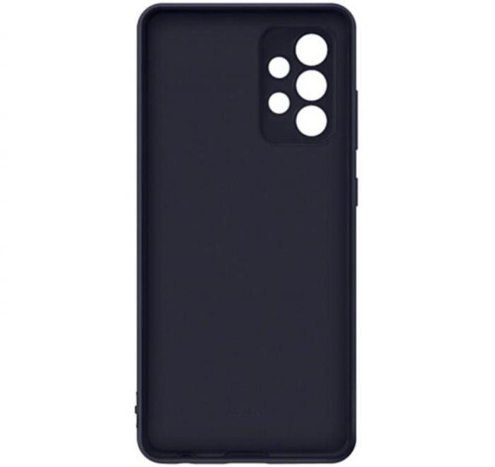 Чохол-накладка Samsung Silicone Cover для Samsung Galaxy A52 SM-A525/SM-A526/A52s SM-A528 Black (EF-PA525TBEGRU)