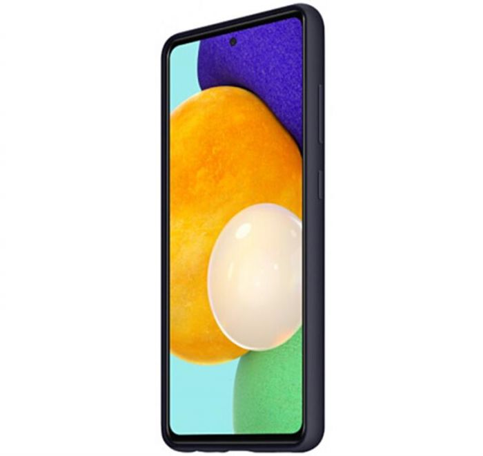 Чохол-накладка Samsung Silicone Cover для Samsung Galaxy A52 SM-A525/SM-A526/A52s SM-A528 Black (EF-PA525TBEGRU)