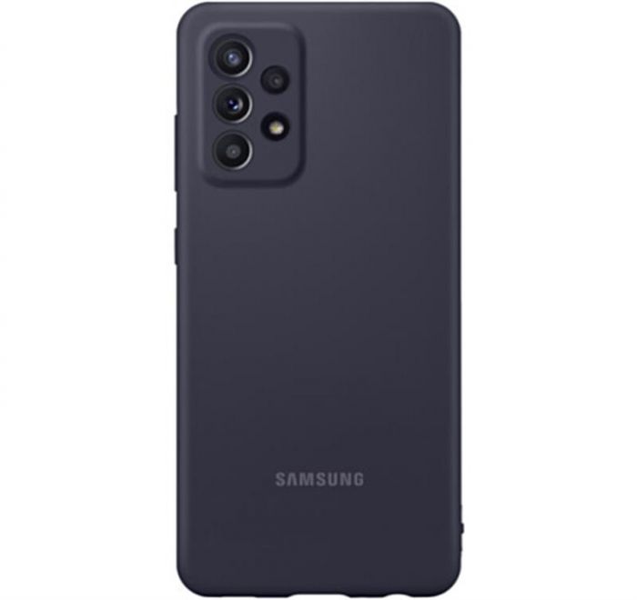 Чохол-накладка Samsung Silicone Cover для Samsung Galaxy A52 SM-A525/SM-A526/A52s SM-A528 Black (EF-PA525TBEGRU)