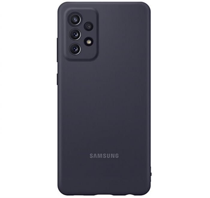 Чохол-накладка Samsung Silicone Cover для Samsung Galaxy A72 SM-A725 Black (EF-PA725TBEGRU)
