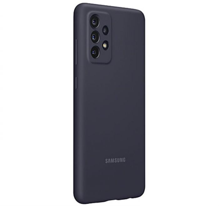 Чохол-накладка Samsung Silicone Cover для Samsung Galaxy A72 SM-A725 Black (EF-PA725TBEGRU)