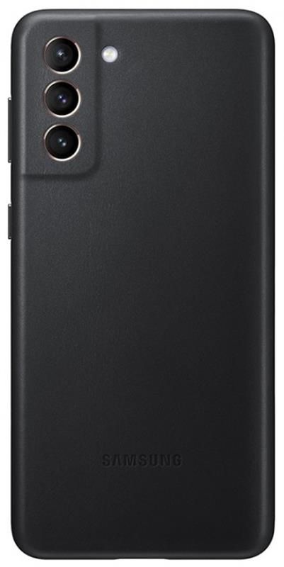 Чохол-накладка Samsung Leather Cover для Samsung Galaxy S21+ SM-G996 Black (EF-VG996LBEGRU)