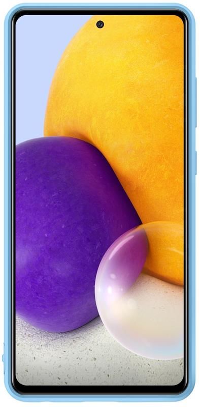 Чохол-накладка Samsung Silicone Cover для Samsung Galaxy A72 SM-A725 Blue (EF-PA725TLEGRU)