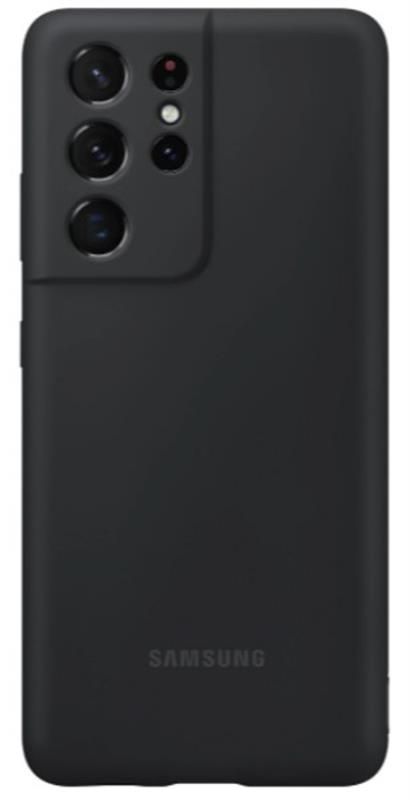 Чохол-накладка Samsung Silicone Cover для Samsung Galaxy S21 Ultra SM-G998 Black (EF-PG998TBEGRU)