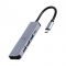 Док-станція Cablexpert USB-C 5-в-1 (A-CM-COMBO5-03) USB/HDMI/PD