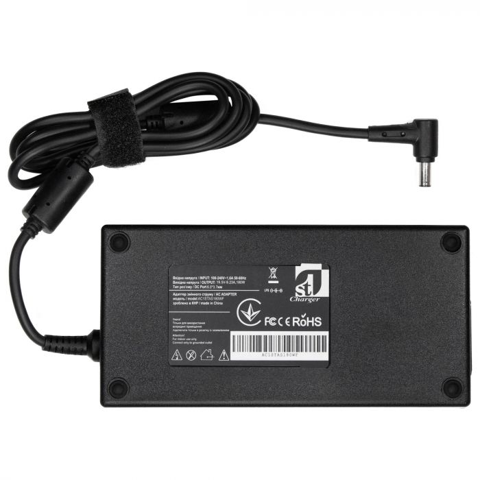 Блок живлення 1StCharger для ноутбука Asus 20V 180W 9.23A 6.0х3.7мм (AC1STAS180WF)