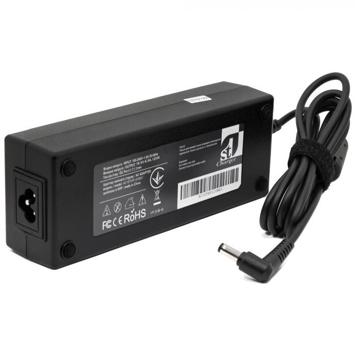 Блок живлення 1StCharger для ноутбука HP 18.5V 120W 6.5A 5.5х2.5мм (AC1STHP120WE1)