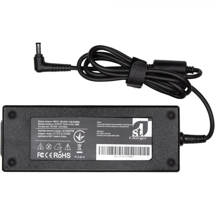 Блок живлення 1StCharger для ноутбука Lenovo 19.5V 120W 6.15A 5.5х2.5мм (AC1STLE120WB5)