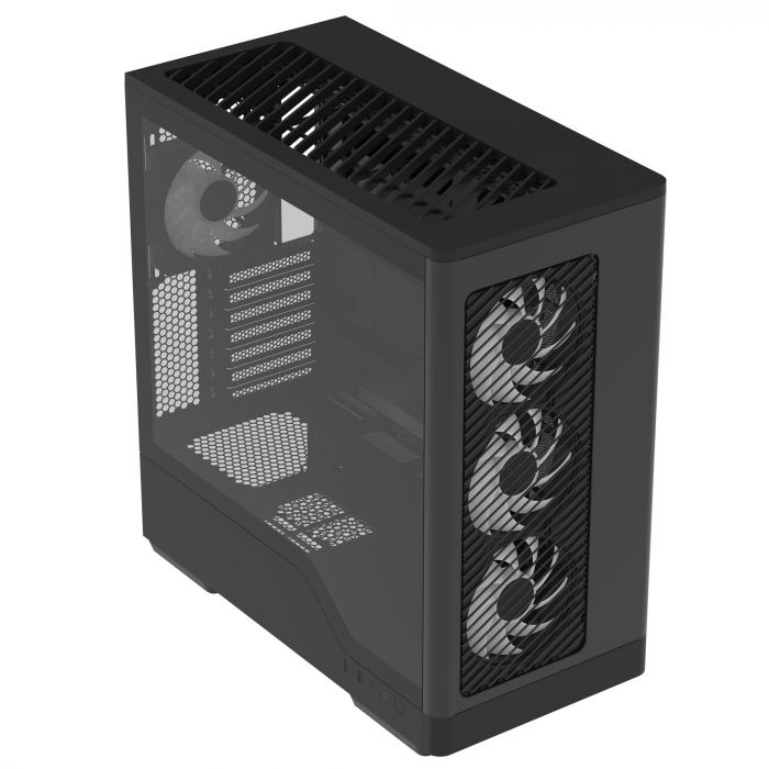 Корпус AeroCool D520A-BK-v1 Black (ACCM-DS05143.11)