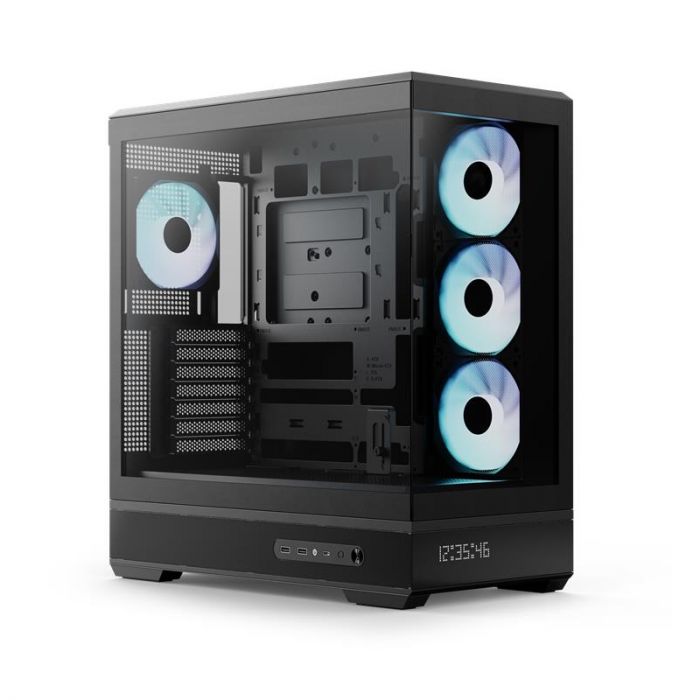 Корпус AeroCool P500B Digi-BK-v1 Black (ACCM-PN09143.11)