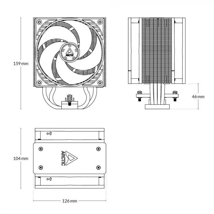 Кулер процесорний Arctic Freezer 36 (ACFRE00121A)