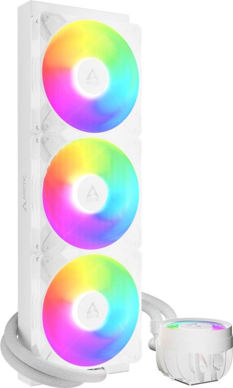 Система водяного охолодження Arctic Liquid Freezer III Pro 420 A-RGB White (ACFRE00189A)