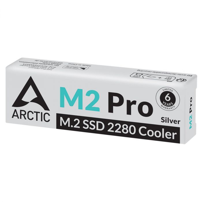 Радіатор охолодження для SSD Arctic M2 Pro Silver (ACOTH00002A)